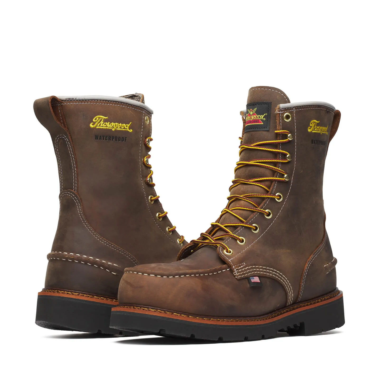 1957 Series Safety Toe 8″ Crazy Horse - 804-3898