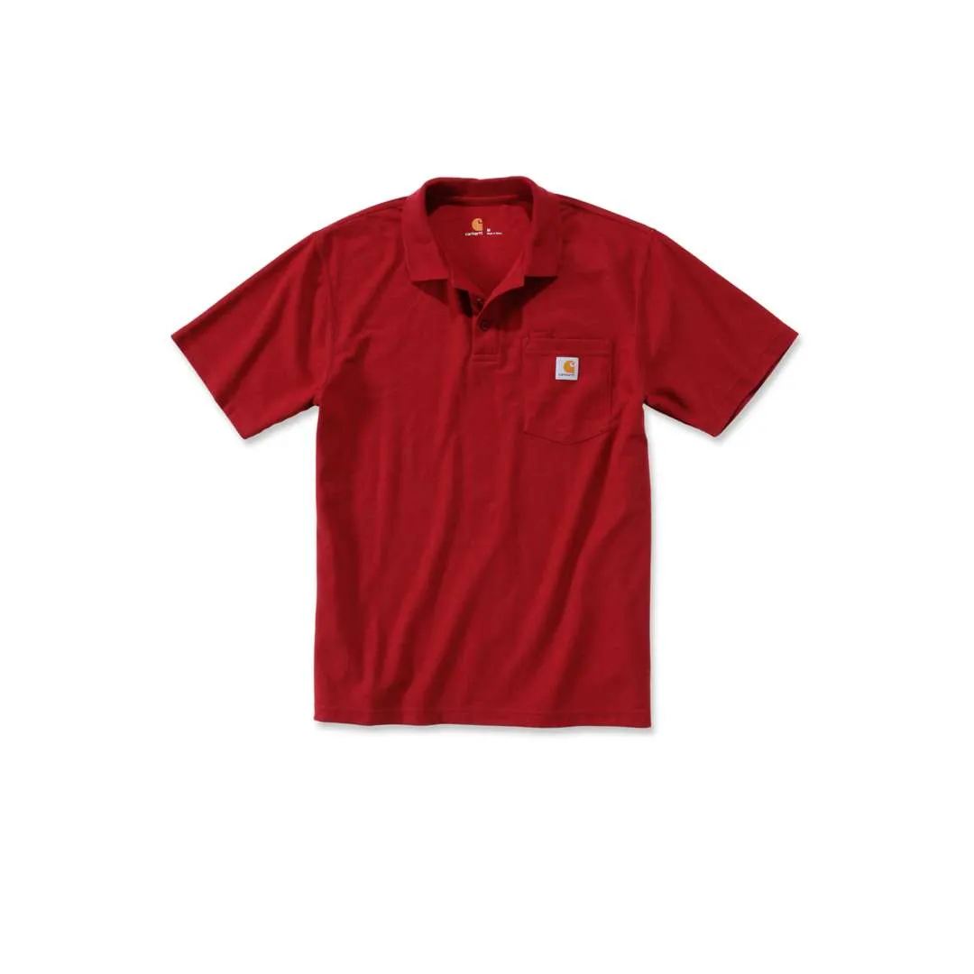 Carhartt Work Pocket Polo Men - Red K570