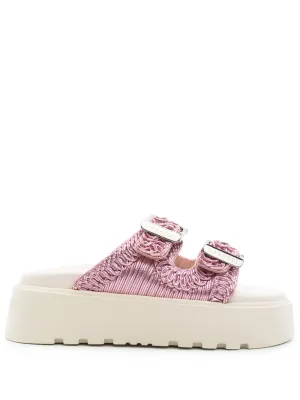 Casadei Birky Ale flatform slides