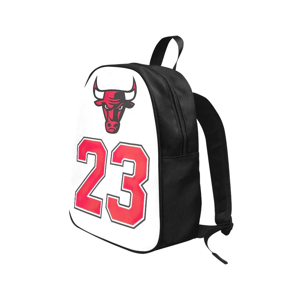 Chicago Bulls 23 Jordan Canvas Backpack