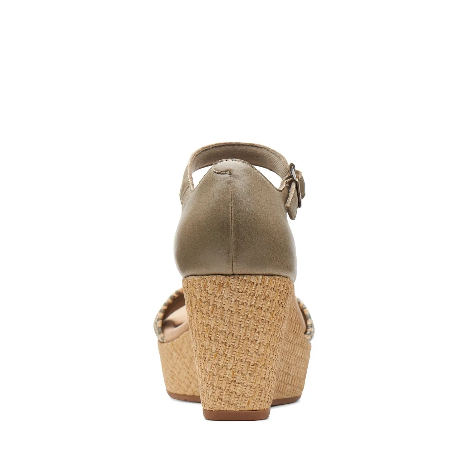 Clarks Rose Ease Sandals (Wide Fit)
