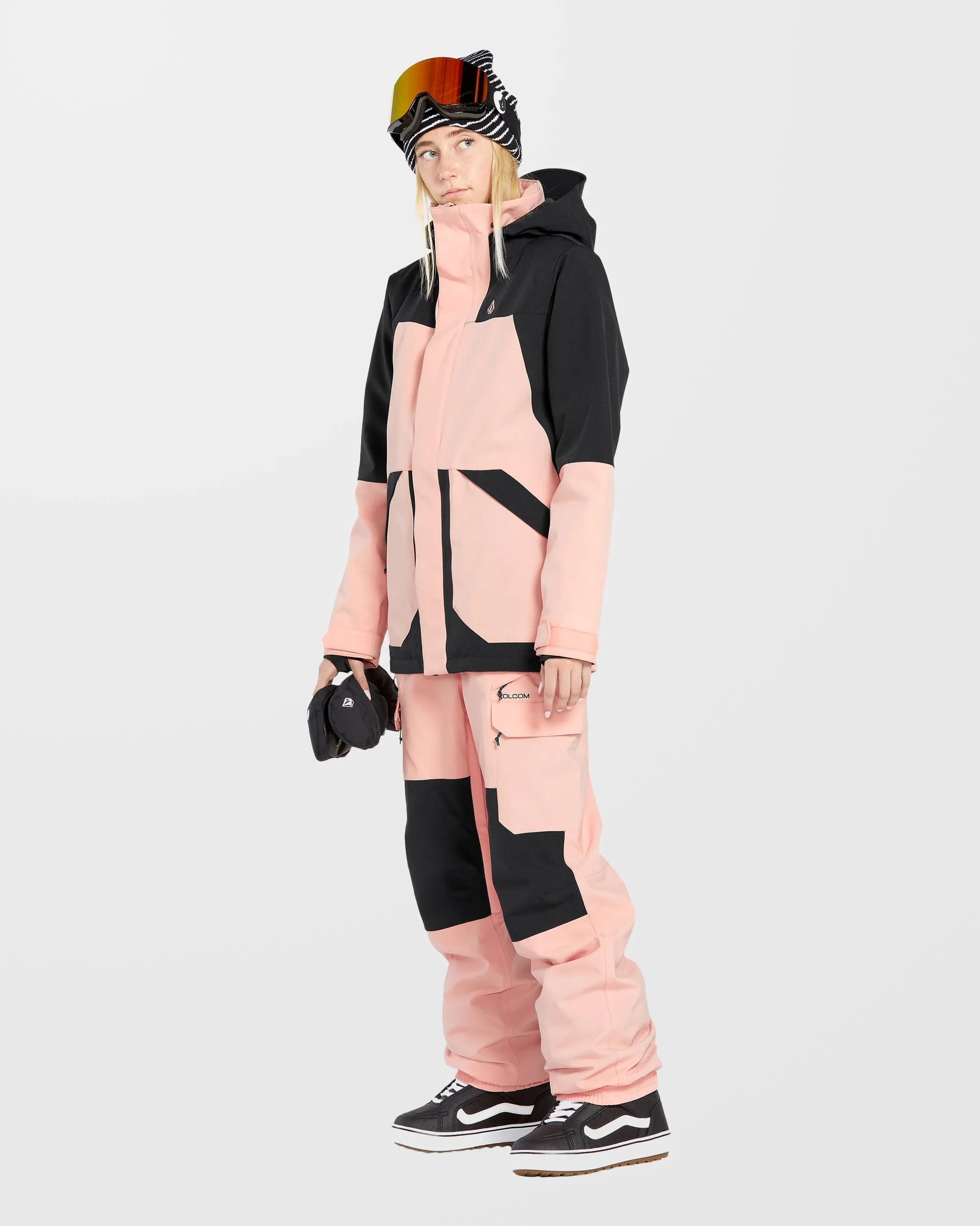Creston 3D Stretch Bib Latzhose - Coral Haze
