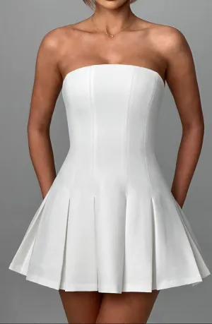 Danna mini dress-ivory