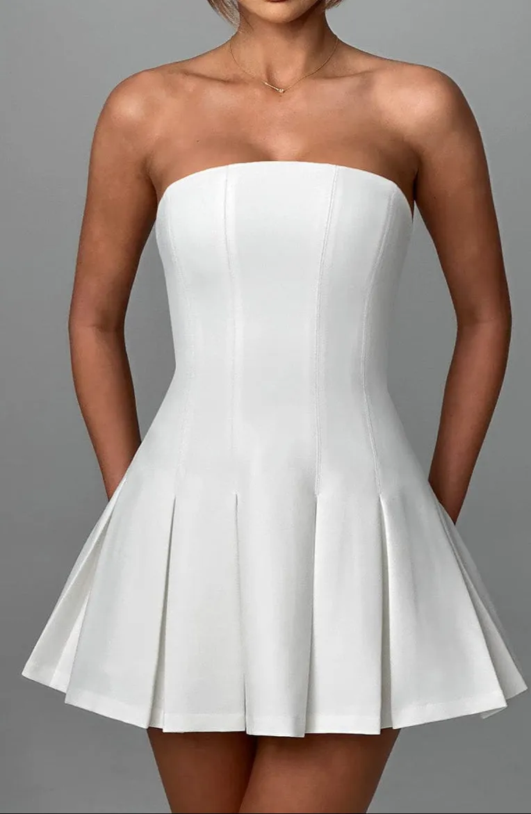 Danna mini dress-ivory