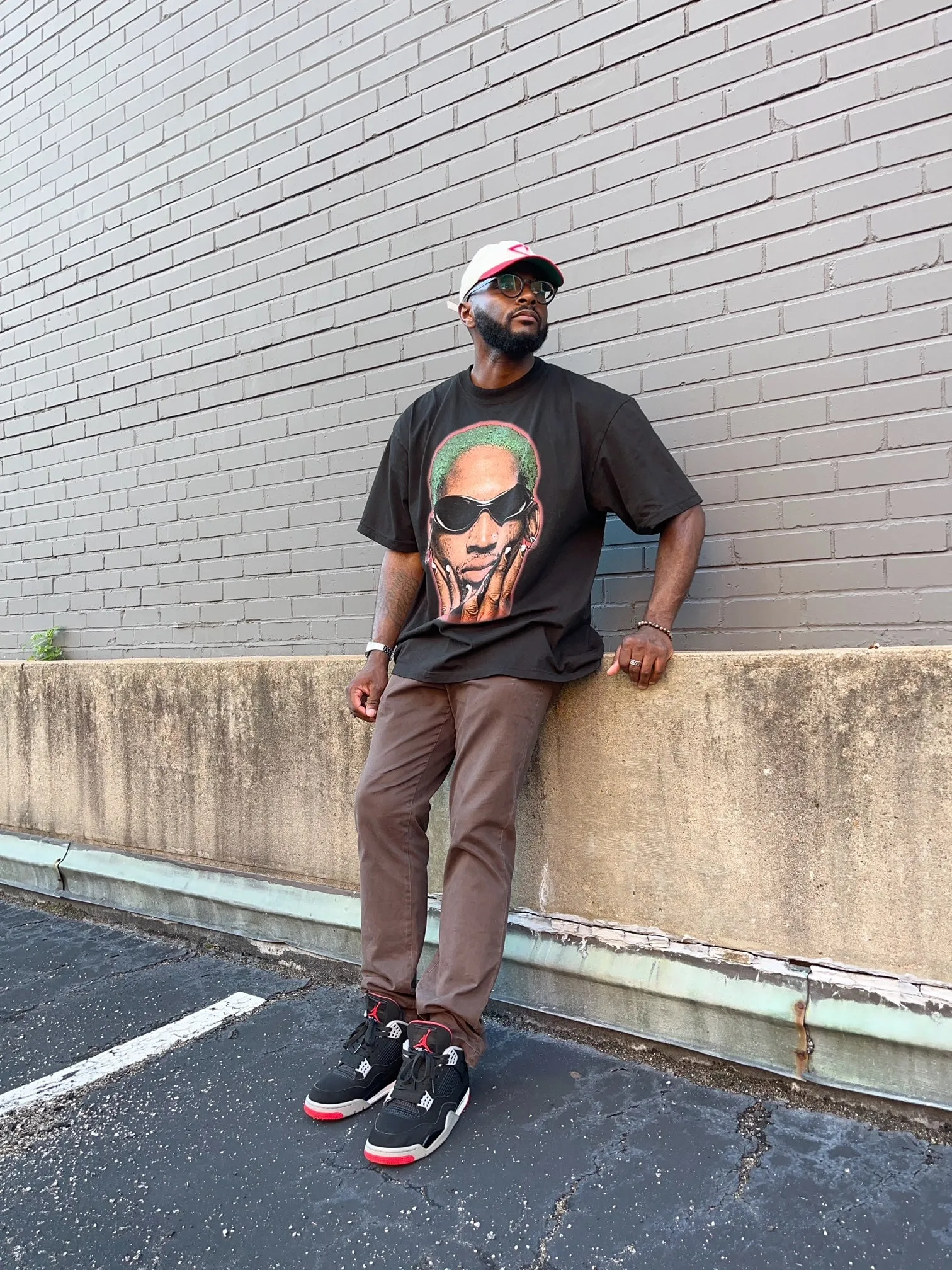 DENNIS RODMAN BIG FACE TEE