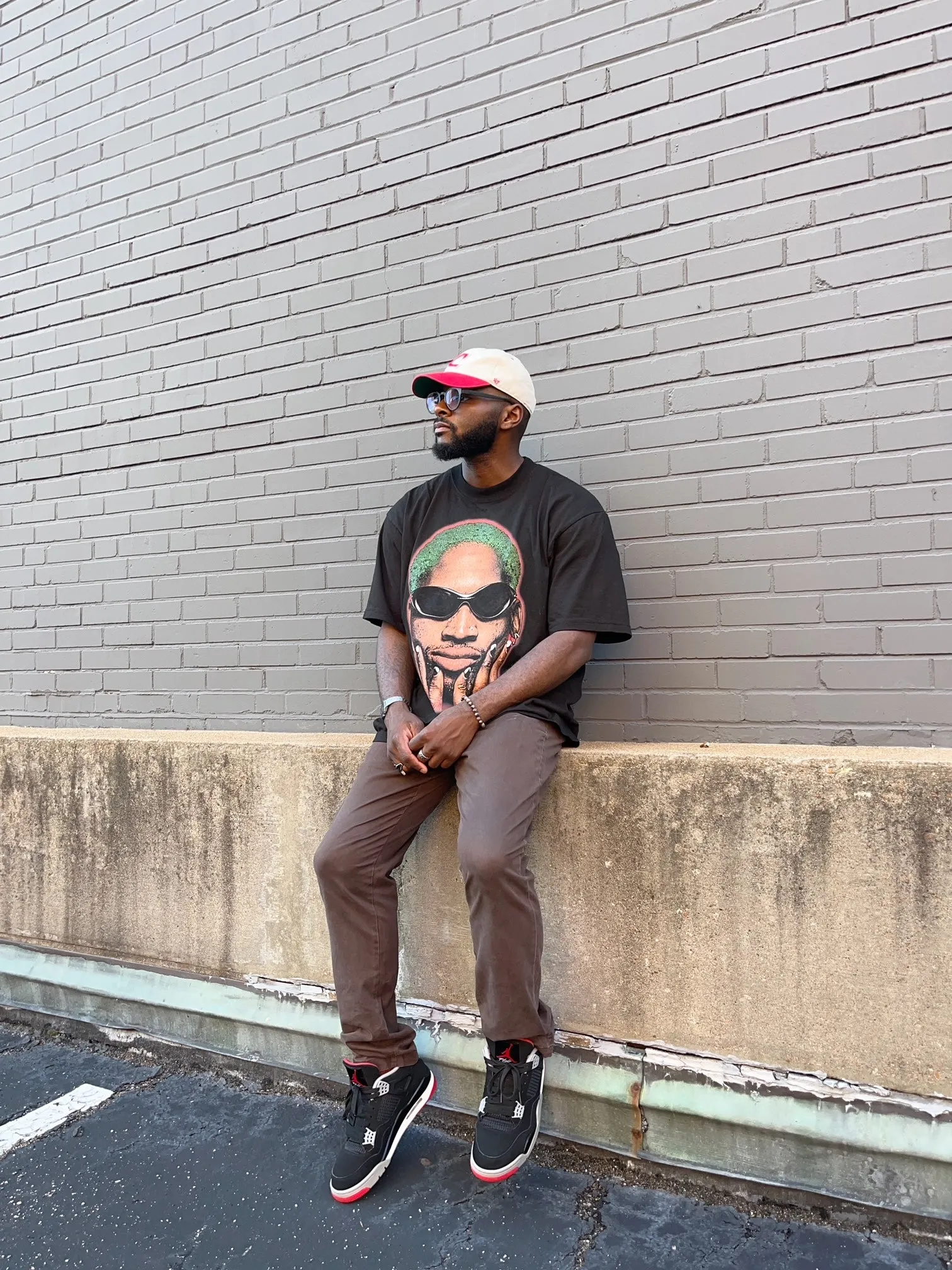 DENNIS RODMAN BIG FACE TEE
