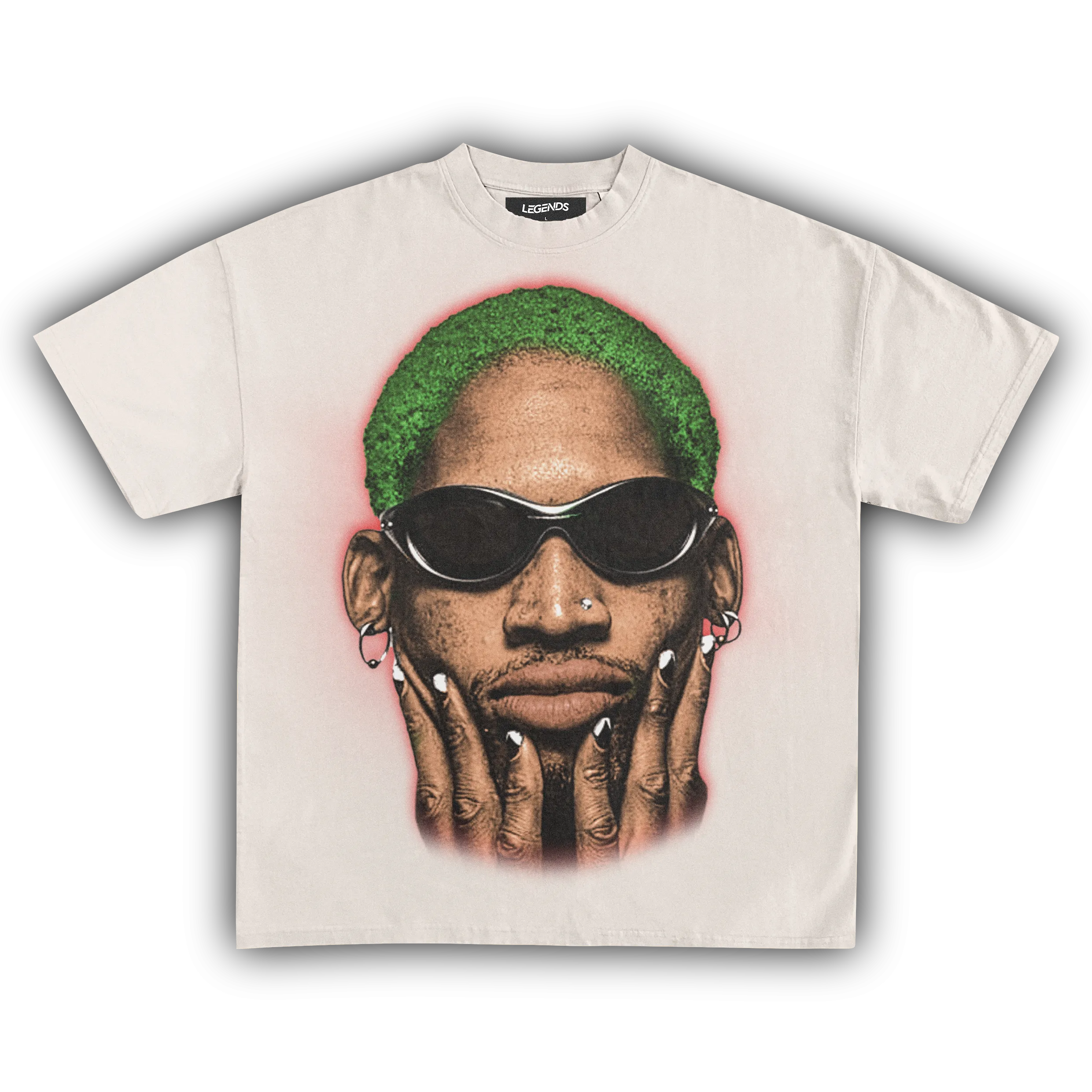 DENNIS RODMAN BIG FACE TEE