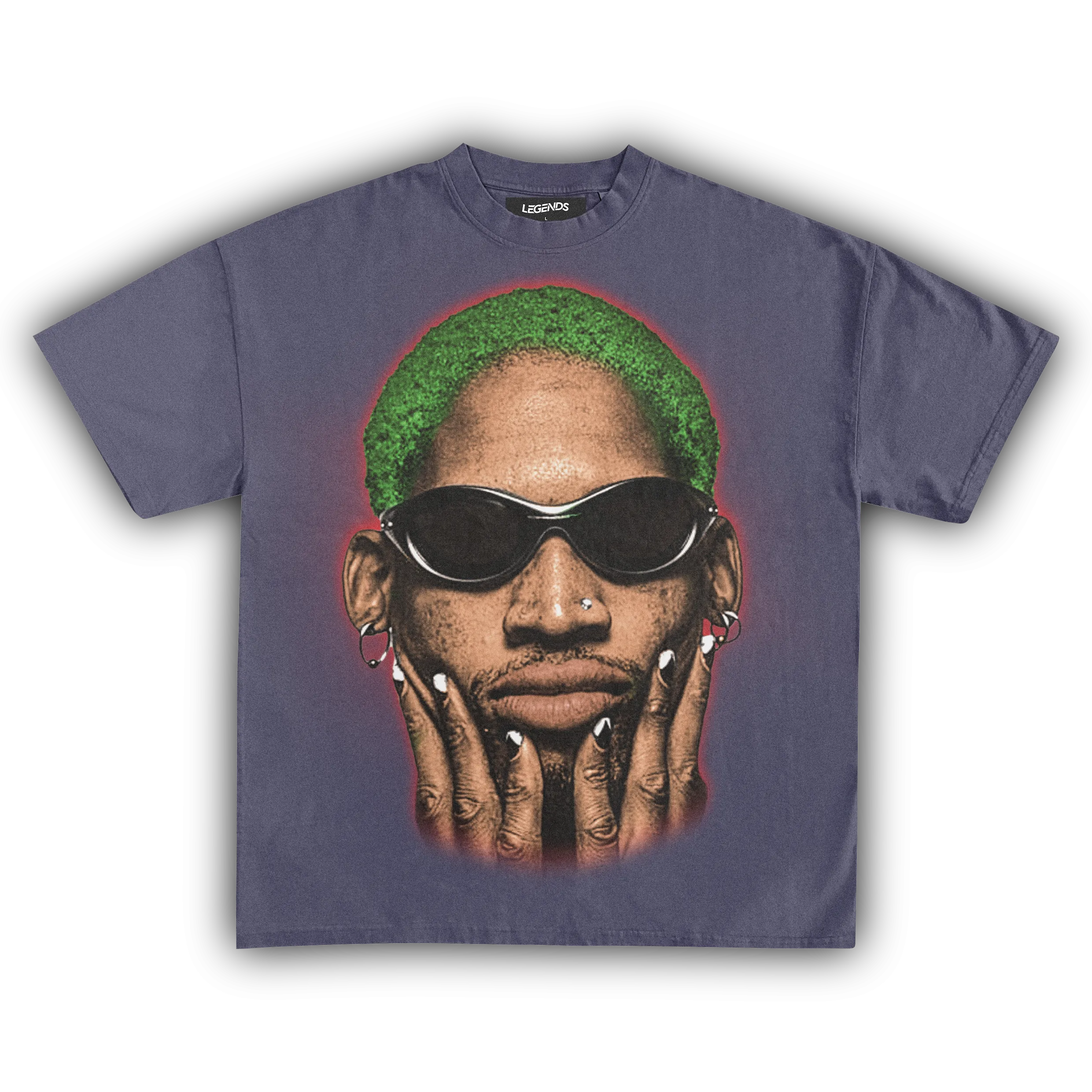 DENNIS RODMAN BIG FACE TEE