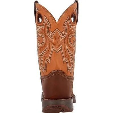 Durango Men's Rebel 11" Soft Toe Saddle Up Western Classic Boot- Brown- DB4442