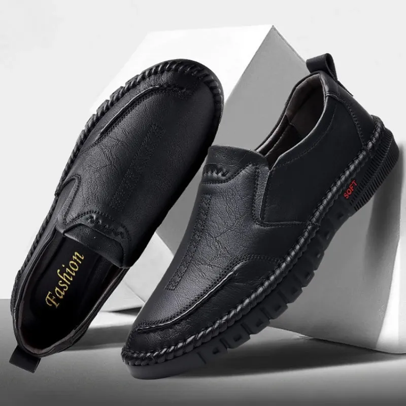 EleganzHerr UrbanStride Business-Lederslipper