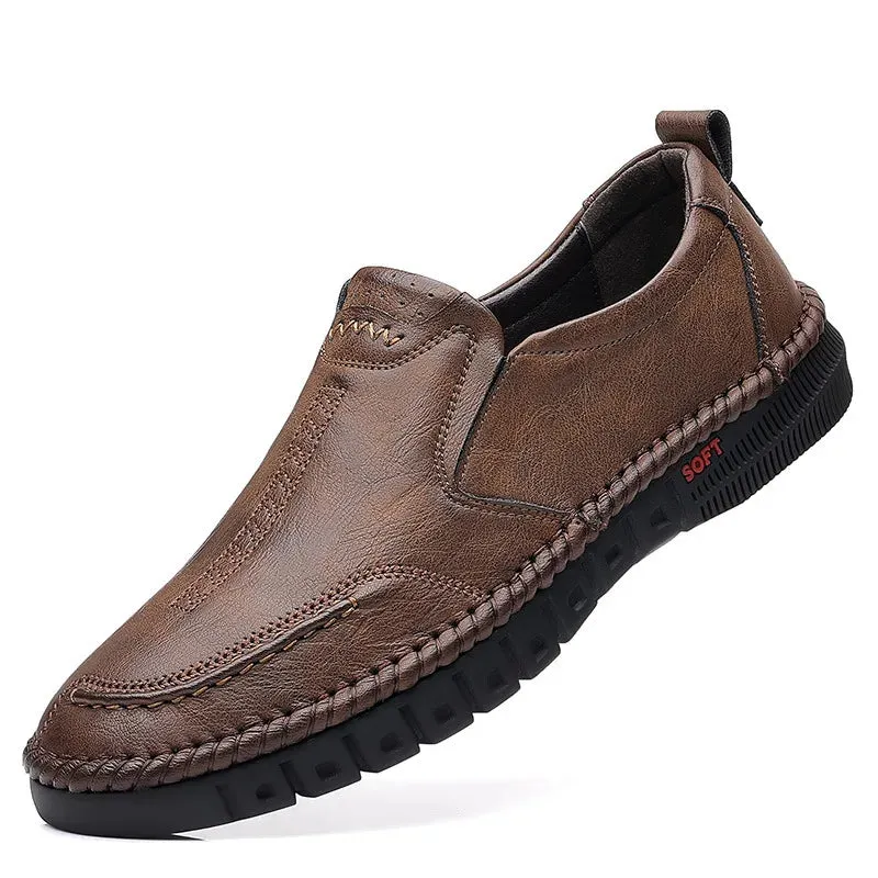EleganzHerr UrbanStride Business-Lederslipper