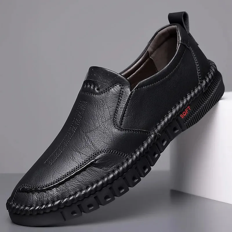 EleganzHerr UrbanStride Business-Lederslipper
