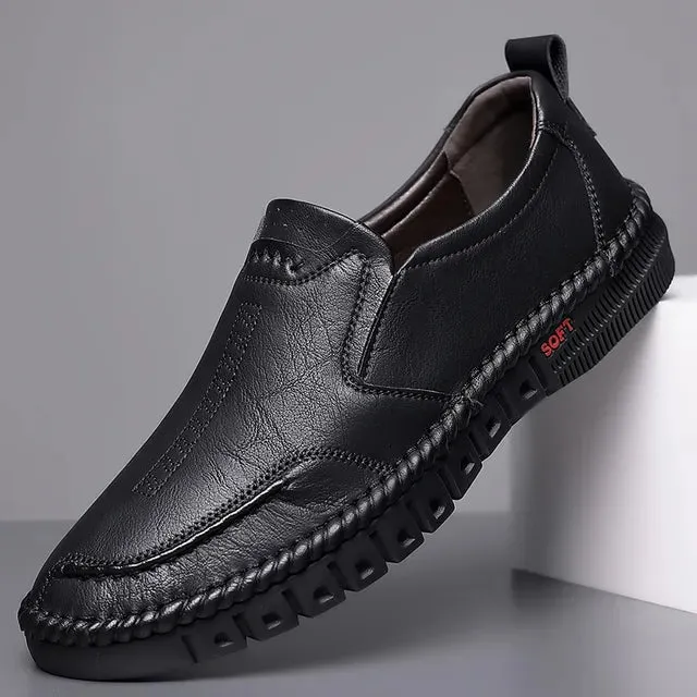 EleganzHerr UrbanStride Business-Lederslipper