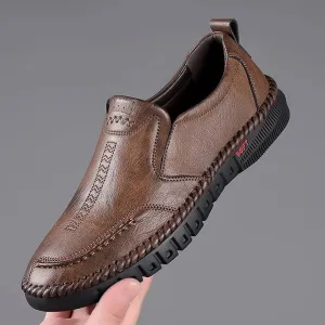 EleganzHerr UrbanStride Business-Lederslipper