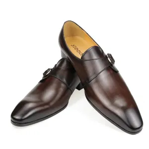 EliteStep Herren Echtleder Hochzeitsschuhe