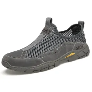 FreshFeet Sommer-Loafers aus Mesh für Herren