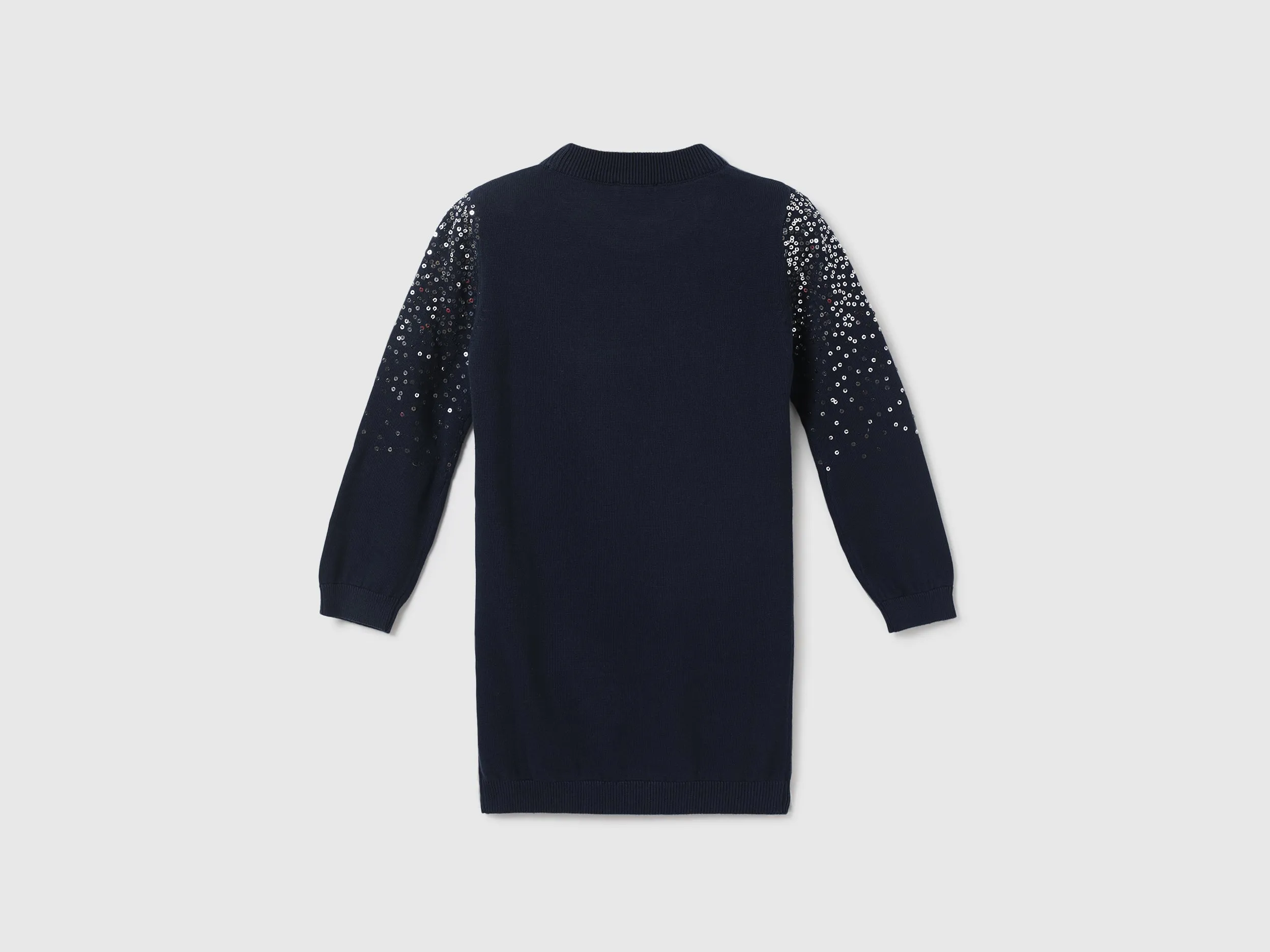 Girls Printed Round Neck Dress