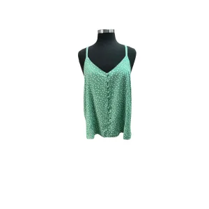 Green Polka Dot Tank Top