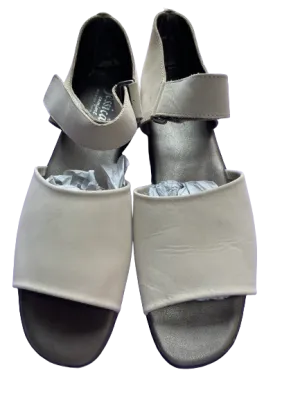 Jessica Comfort Cream Suede Sandals