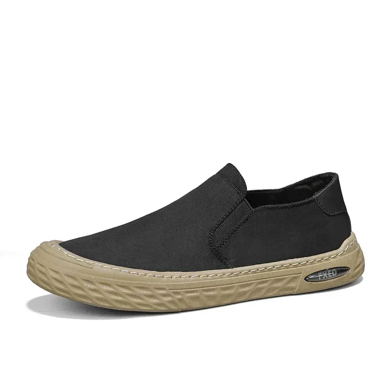KomfortSchuh RelaxStride Canvas-Slipper