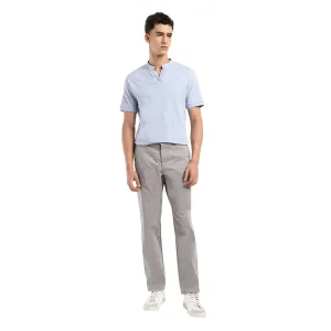 Men's Grey Tapered Chinos