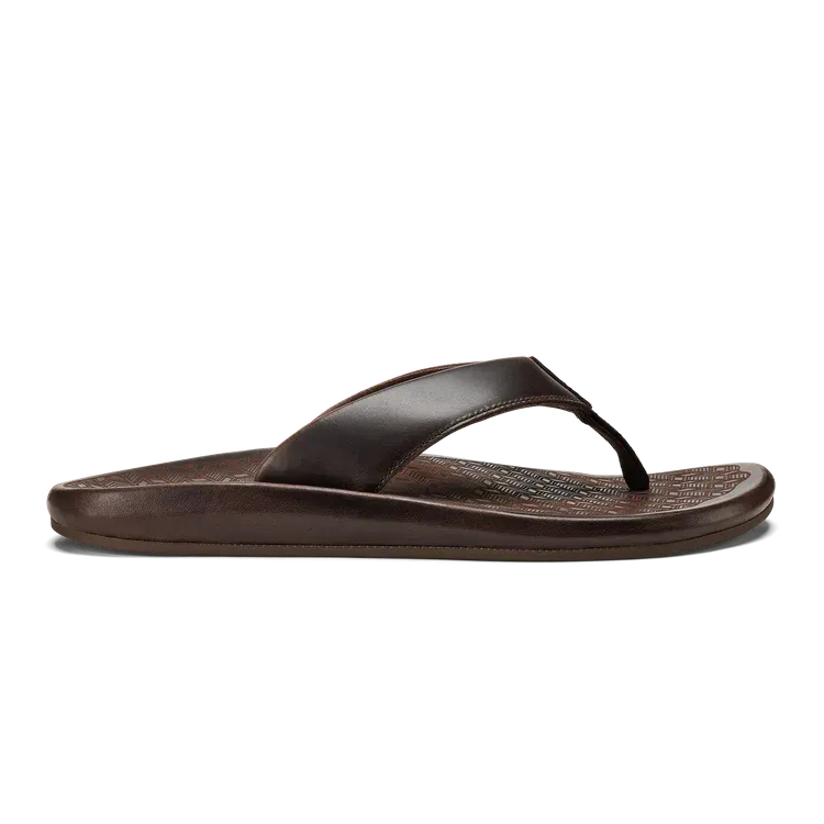 MEN'S OLUKAI 'ILIKAI | DARK WOOD / DARK WOOD
