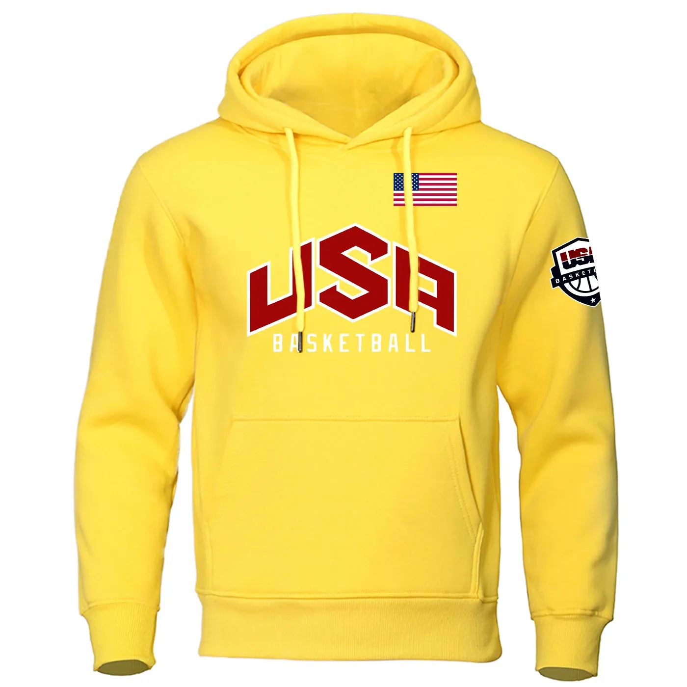 Men's Printed Basketball Sports Hoodies