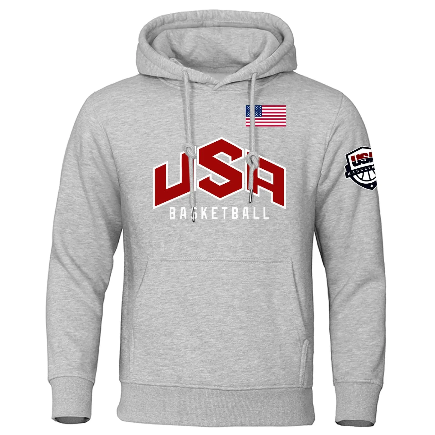 Men's Printed Basketball Sports Hoodies
