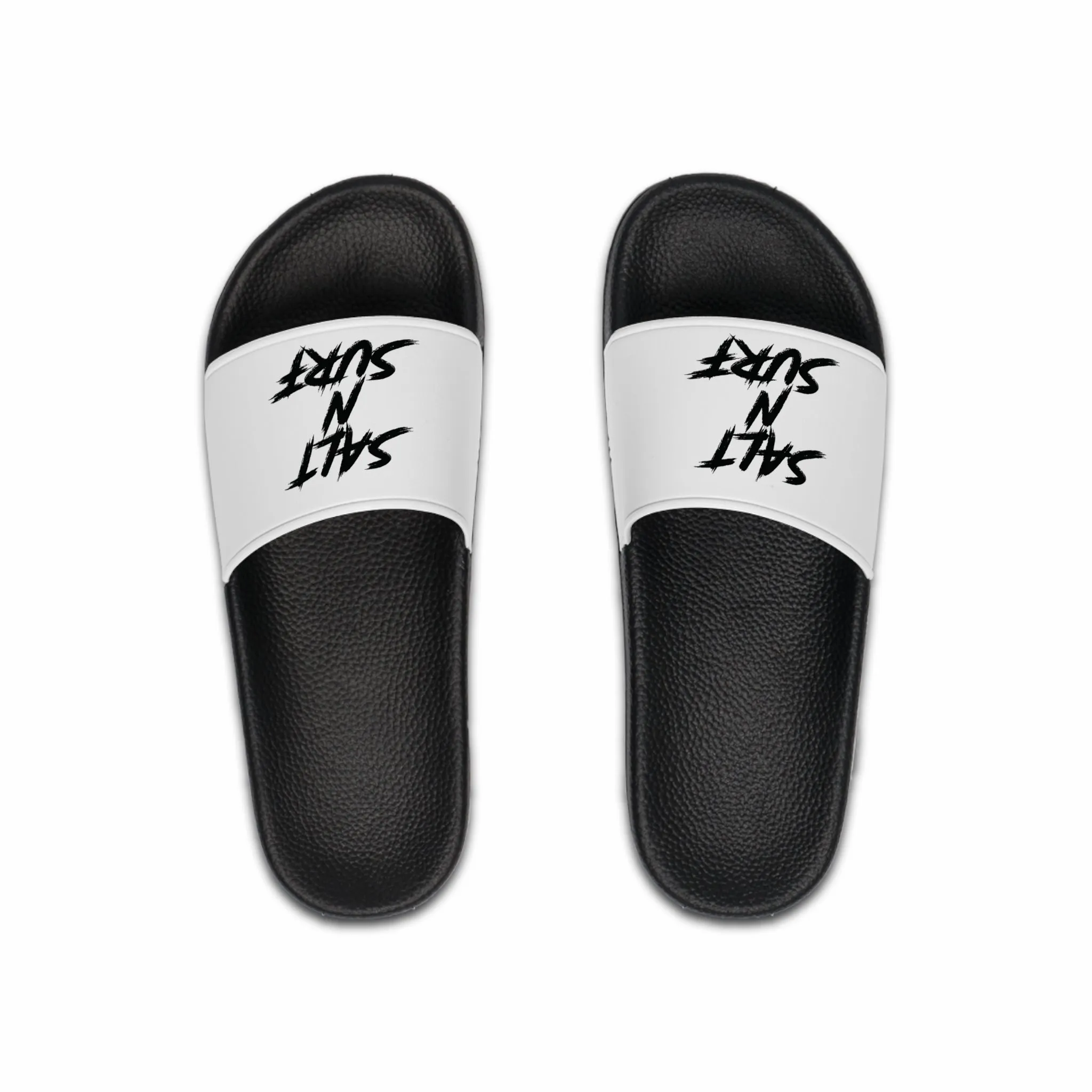Men's Slide Sandals - Stylish 'Salt N Surf' Pool & Beach Wear