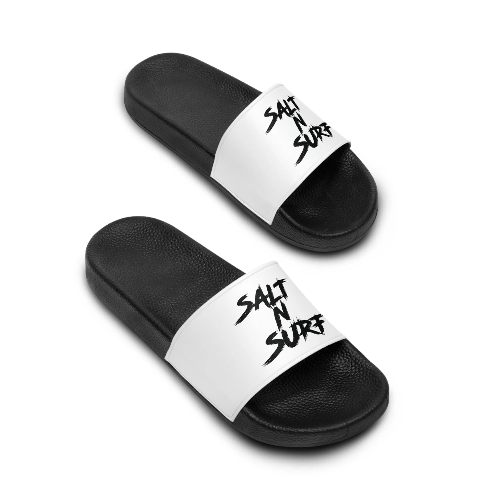 Men's Slide Sandals - Stylish 'Salt N Surf' Pool & Beach Wear