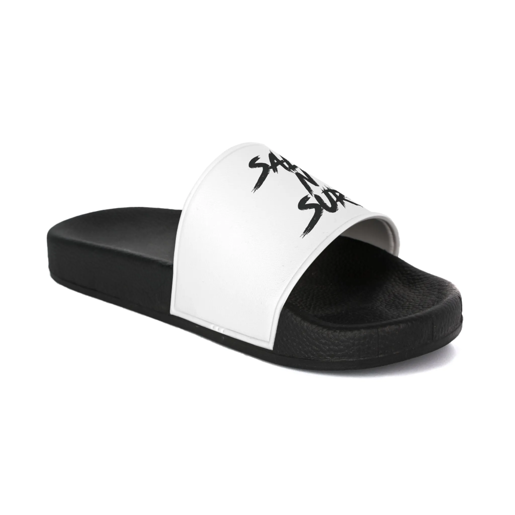 Men's Slide Sandals - Stylish 'Salt N Surf' Pool & Beach Wear