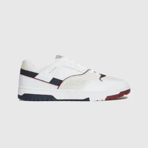 Modern Street Leather Sneaker - White