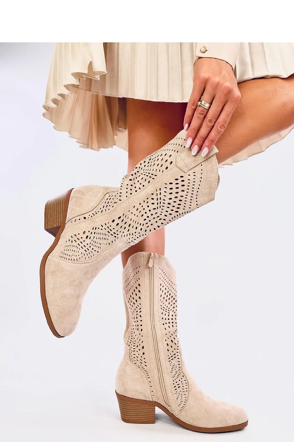 Open-work Boots
