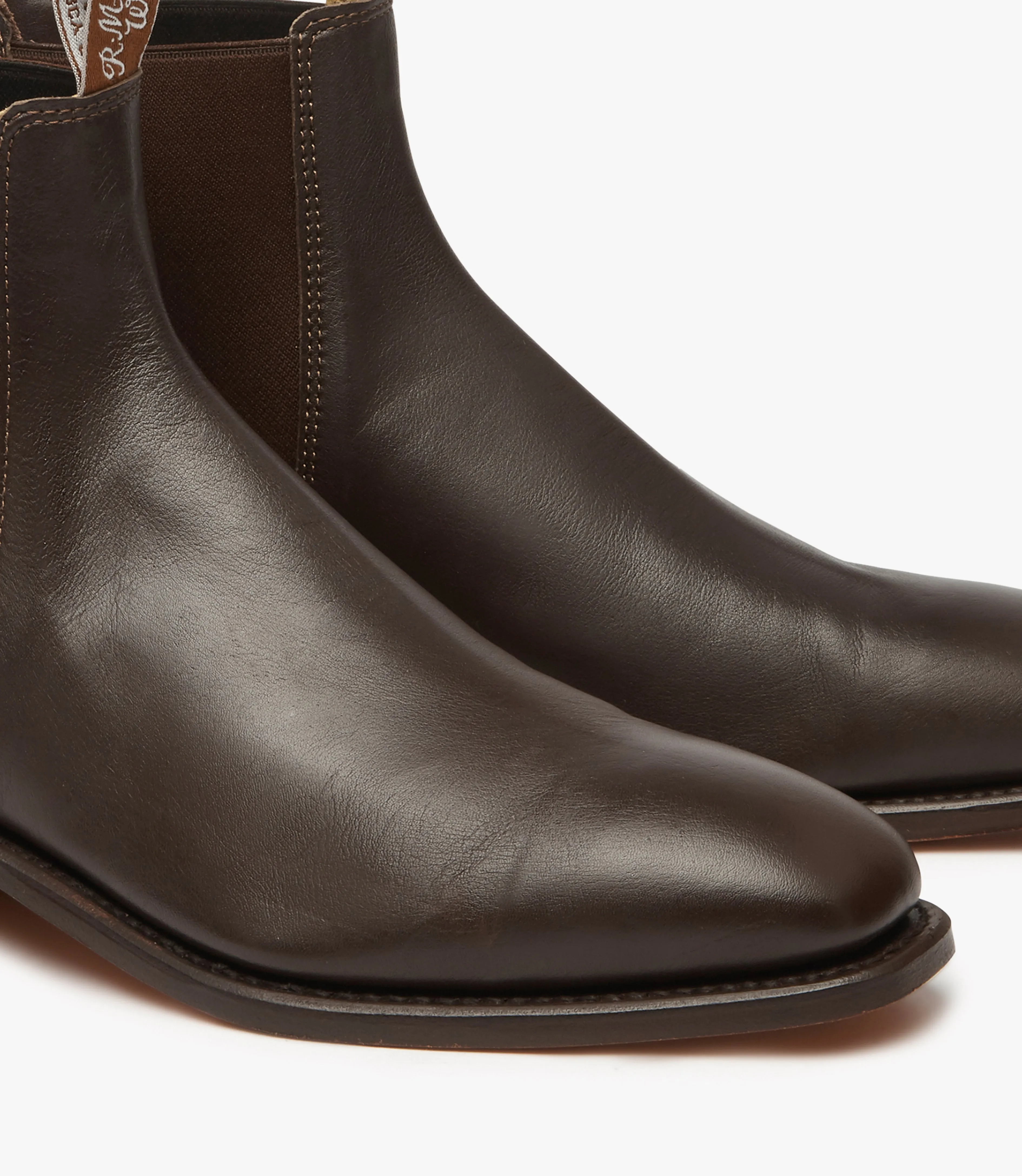 R.M. Williams Kangaroo Leather Comfort Craftsman - H Fit - Chestnut