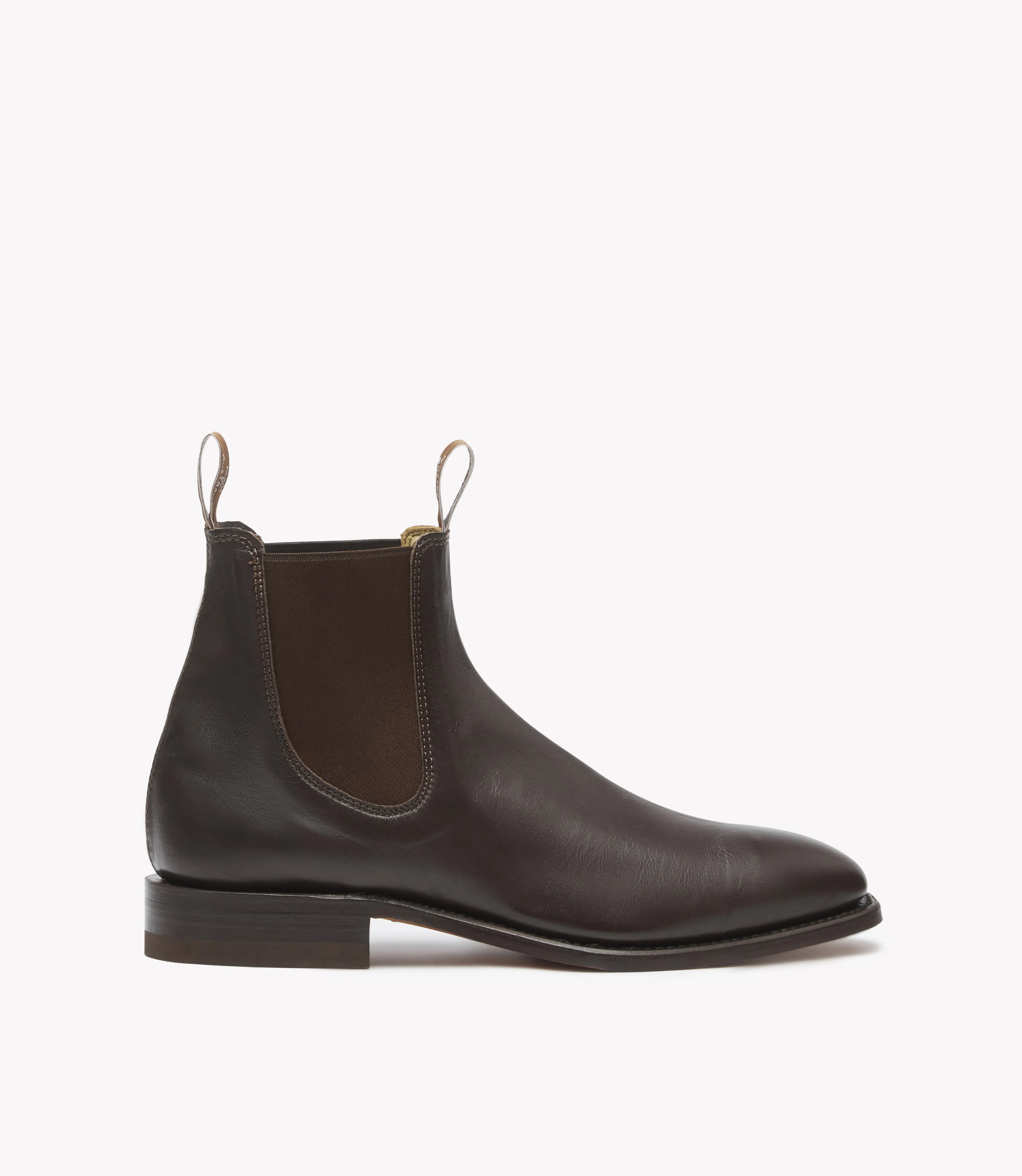 R.M. Williams Kangaroo Leather Comfort Craftsman - H Fit - Chestnut