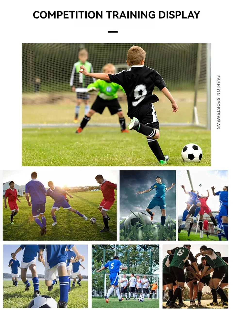 Soccer Long Knee High Towel Bottom Sports Sock
