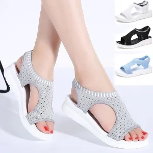 Summer Sandals Flat Platform Shoes Strap Ank Youth Girls Sandal Casual Walking Sneakers