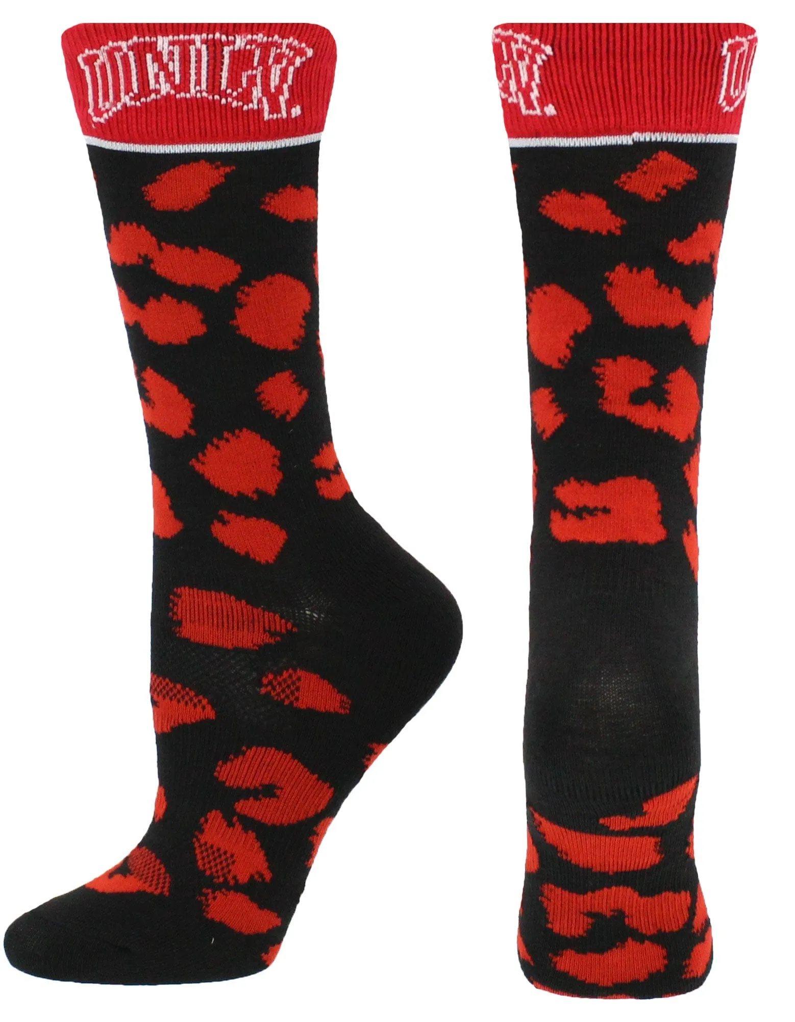 UNLV Rebels Socks Womens Savage Crew Socks