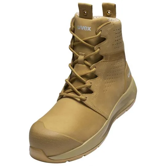 UVEX 3 X-Flow Tan Work Boot Wheat