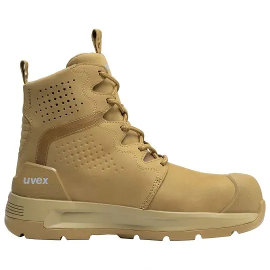 UVEX 3 X-Flow Tan Work Boot Wheat