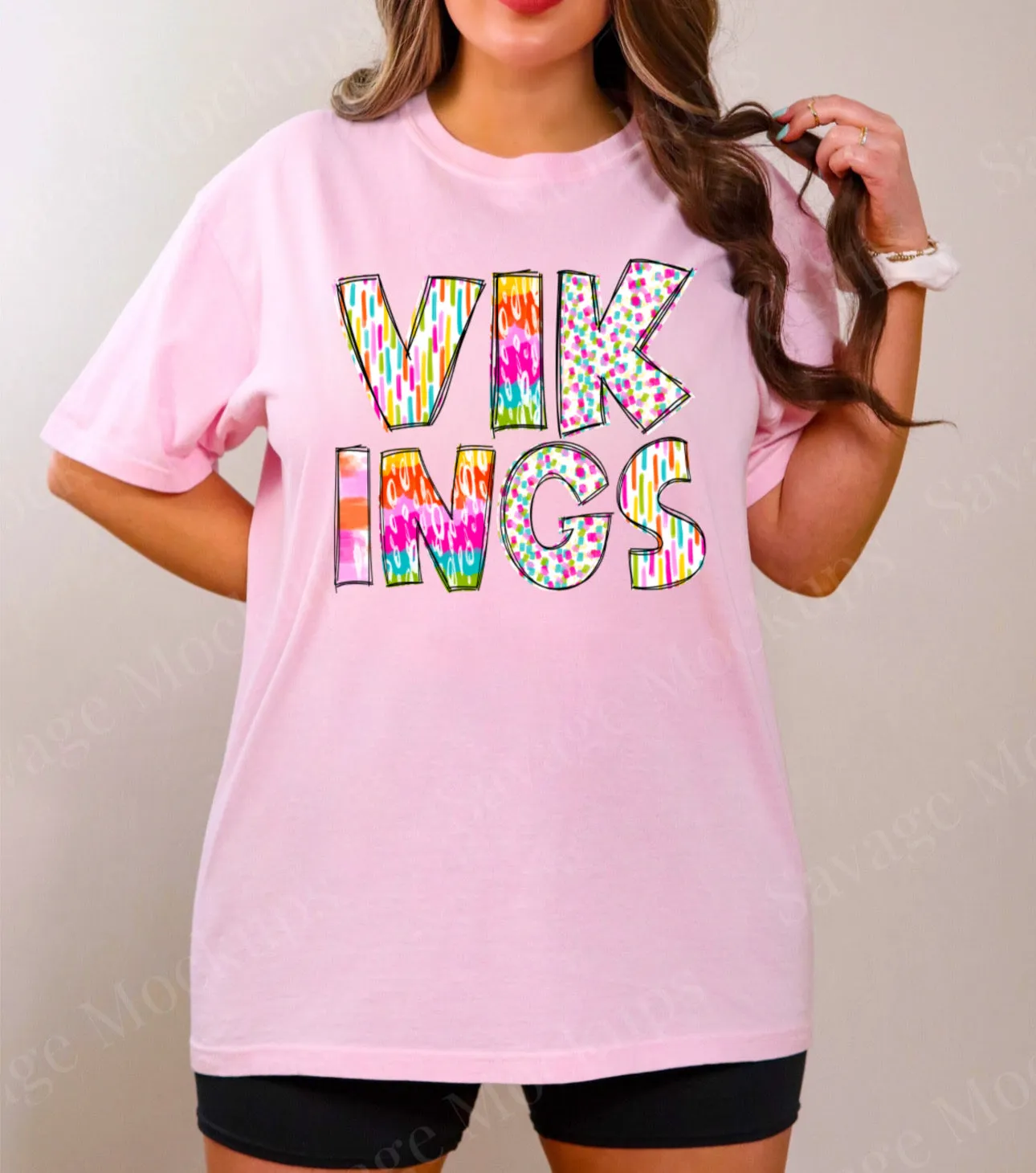 Vikings Colorful tee