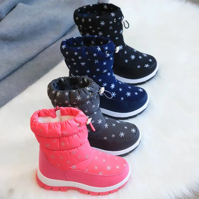 Warm And Waterproof - Non - Slip Snow Boots For Girls And Women