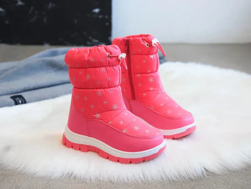 Warm And Waterproof - Non - Slip Snow Boots For Girls And Women