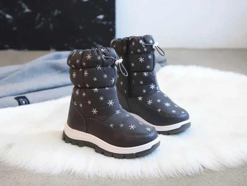 Warm And Waterproof - Non - Slip Snow Boots For Girls And Women