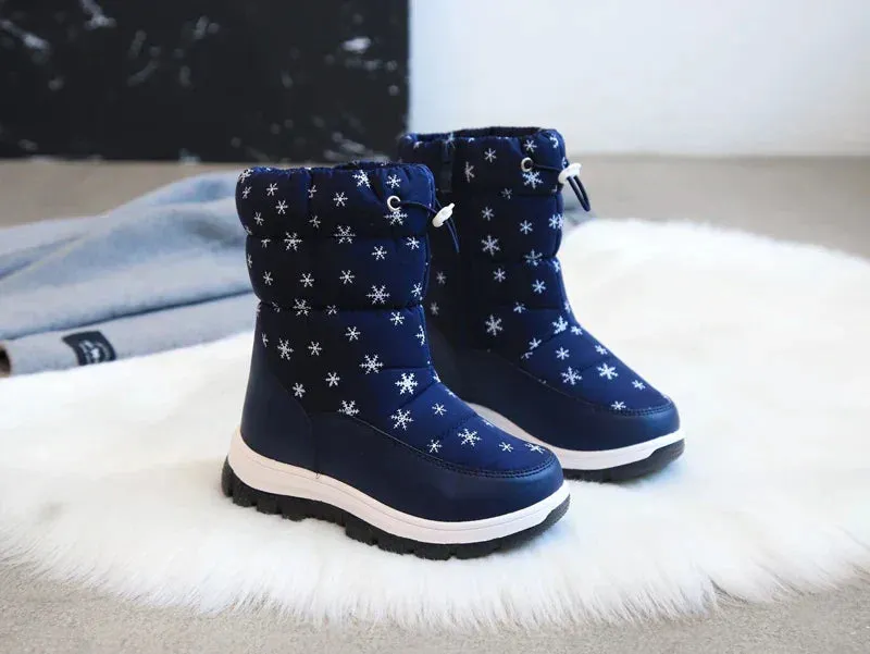 Warm And Waterproof - Non - Slip Snow Boots For Girls And Women