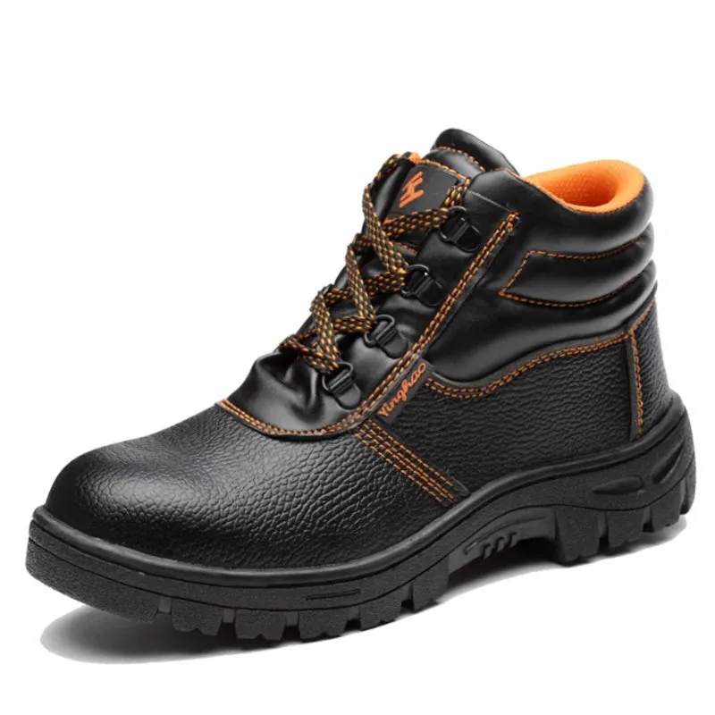 Wear-Resisting Work Safety Boots – Anti-Smash, Anti-Puncture Work Sneakers, Waterproof Boots, Indestructible Protective Work Boots for Men