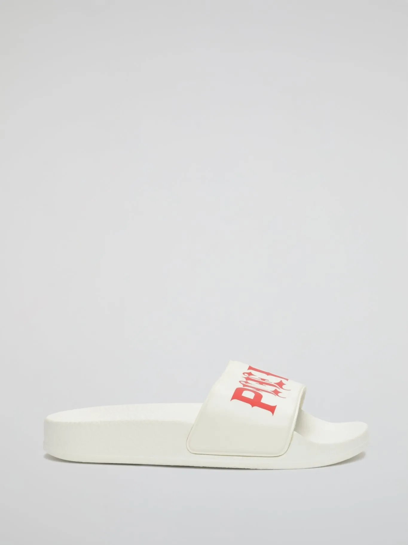 White Blaise Flat Sandals