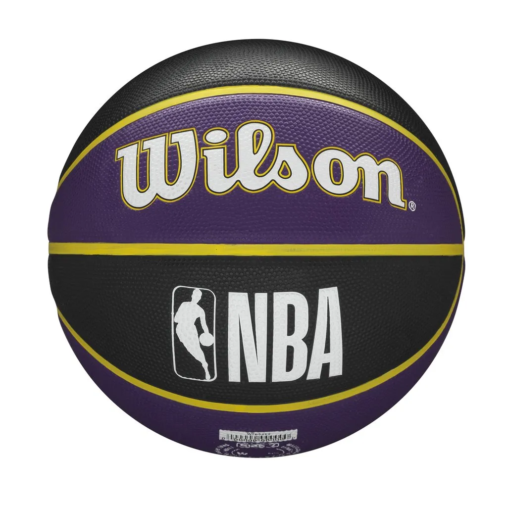 WILSON NBA TEAM TRIBUTE BASKETBALL LA LAKERS