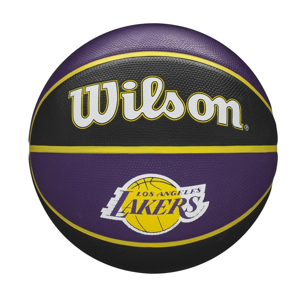 WILSON NBA TEAM TRIBUTE BASKETBALL LA LAKERS