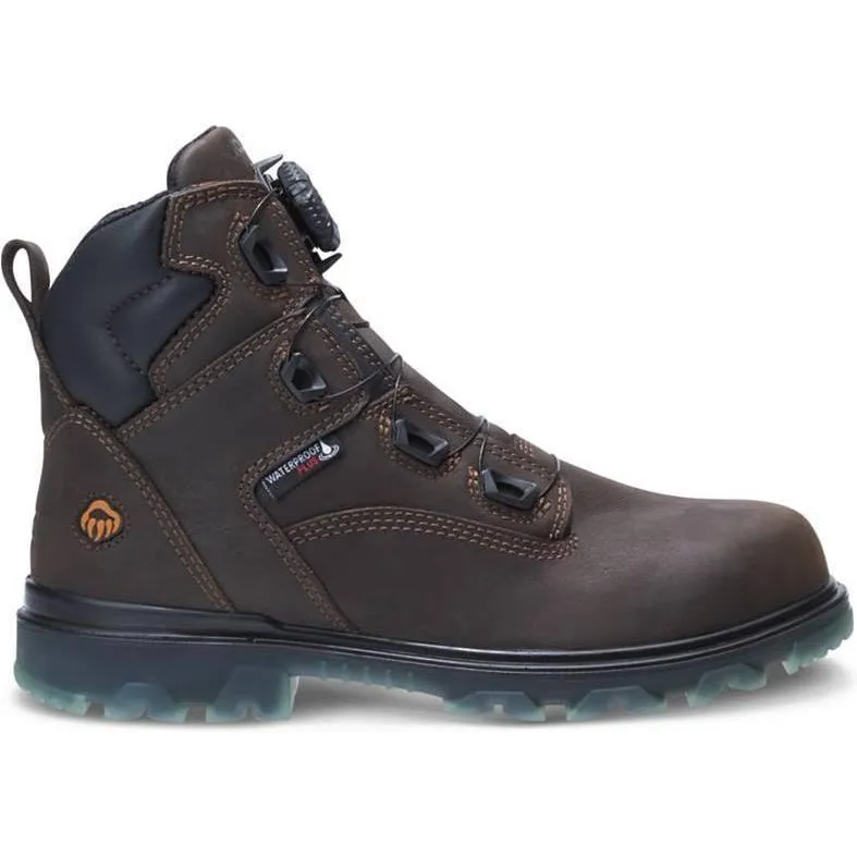 Wolverine Men's I-90 EPX BOA Carbonmax 6" WP Work Boot Coffee W191063